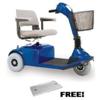 Pride Victory Scooter - 3 Wheel Blue