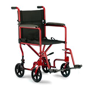 Invacare Aluminum Transport Wheelchair