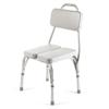 Invacare Padded Vinyl Shower Chair - with Back