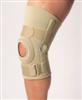 Neoprene Knee Brace with Open Patella and Metal Hinges - Large