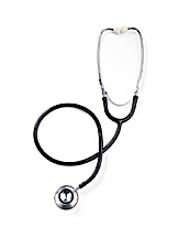 Dual-Head Stethoscope, Blue