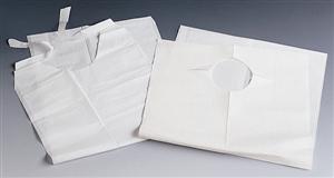 Disposable Slip On Bibs, 19x35in (Case of 150)