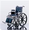Excel Narrow Wheelchair w/ Permanent Arms (16in blue)