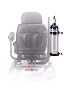 Drive Medical Power Mobility Scooter Oxygen Cylinder Caddy