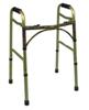 Drive Medical Deluxe Folding Walker - Green