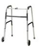 Drive Medical Deluxe Folding Walker with 5" Wheels
