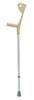 Drive Medical Euro Style Lightweight Aluminum Forearm Crutch (Silver)