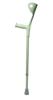 Drive Medical Euro Style Lightweight Aluminum Forearm Crutch (Green)