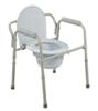 Drive Medical Folding Steel Commode