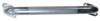 Drive Medical Chrome Knurled Grab Bar with Rotating Flange