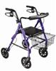 Drive Medical D-Lite Aluminum Rollator (Black)