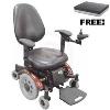 Drive Medical Denali Power Wheelchair - 41.75" x 25.6" Available in 3 Colors