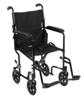 Drive Medical Aluminum Transport Chair - 19" (Black)