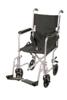 Drive Medical Aluminum Transport Chair - 19" (Silver)