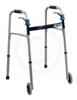 Drive Medical Deluxe Trigger Release Folding Walker with 5" Wheels
