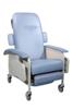 Drive Medical 3 Position Clinical Care Recliner (Blue)