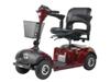 Drive Medical Daytona 4 GT Medium Sized 4 Wheel Scooter with Padded Seat