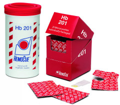 HemoCue Hemoglobin Analyzer Meter System Strips