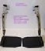 Invacare wheelchair foot rest, Listed/Fulfilled by Seller #14917