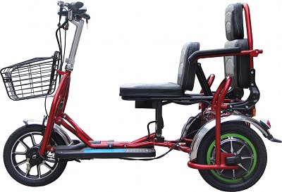 Folding Heavy Duty Bariatric Scooter / 2 Passenger Scooter