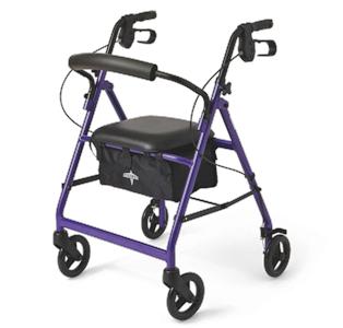 Deluxe Aluminum Rollator by GoSouthernMD