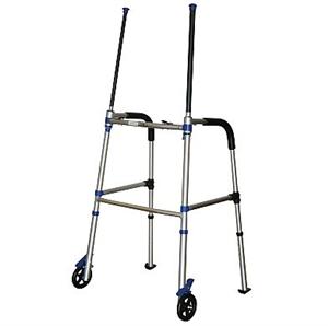 Drive Medical Lift Walker, Two Button with Assist Bars