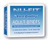 Nu-Fit Adult Briefs by First Quality - Medium, 32" - 44"