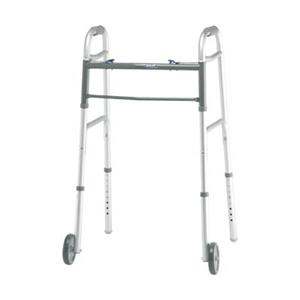 2-Button Release Walker with wheels