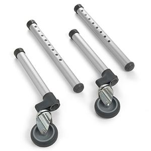 Invacare 3" Swivel Wheels with 13" Rear Walker Legs