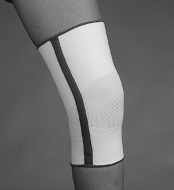 Four Way Stretch "Single" Spiral Stay Knee Compression - Large