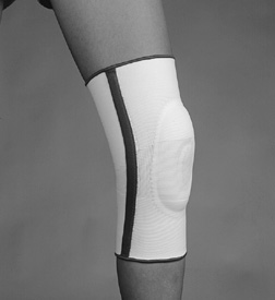 Four Way Stretch "Single" Stay Visco Knee - Medium