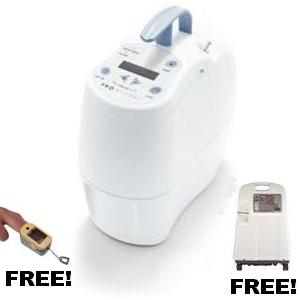 Inogen One G3 Portable Oxygen Concentrator Double Battery Pos