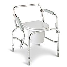 Drop Arm Commode
