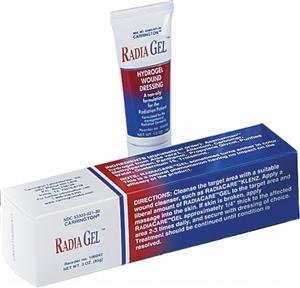 Radiagel Hydrogel Wound Dressing (case of 12)