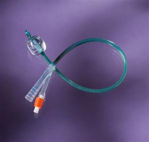 Silver-Coated Foley Catheter 18FR w/ 10ml Balloon (case of 10)