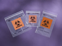 Zip Lock Specimen Bags, 6x9