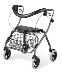 Envoy 485B Bariatric Rolling Walker, Blue