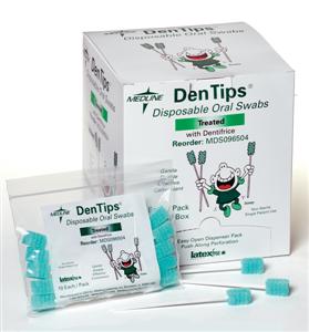 Dentips Disposable Oral Swabs