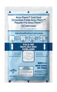 Heavy-Weight Accu-Therm Cold Packs, 4"X6" (Case of 16)