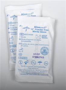 Aloetouch Sterile Nitrile Exam Gloves, SM (4 boxes)