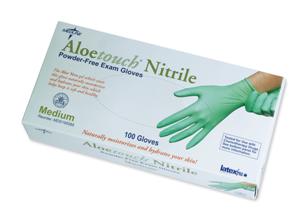 Aloetouch Nitrile Powder-Free Exam Gloves, S (10 boxes)