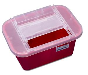 Portable Sharps Container, 1gal (case of 32)