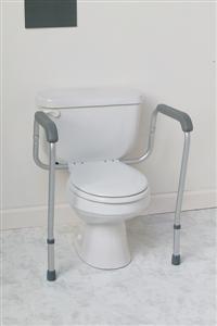 Foldable Toilet Safety Rails