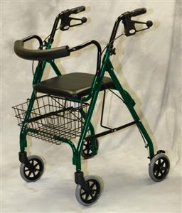 Deluxe Rollator, Green