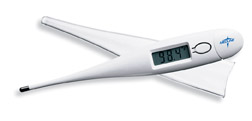 Medline Digital Thermometers & Sheaths, Oral, Premier, F and C