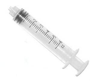 Nipro 3mL Syringes, Syringe Only, Luer Lock