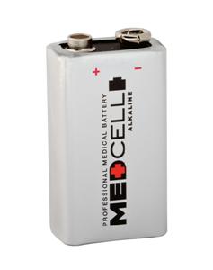 Medcell Alkaline Batteries, 9V (box of 12)