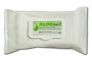 Aloetouch Scented Wet Wipes, 7"x8", 80/pk (case of 15 pk)