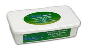 Aloetouch Scented Wipes, 9"x13"  48/tub