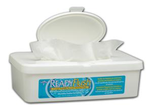 ReadyFlush Scented Wipes, 9"x13", 60/tub (case of 9 tubs)
